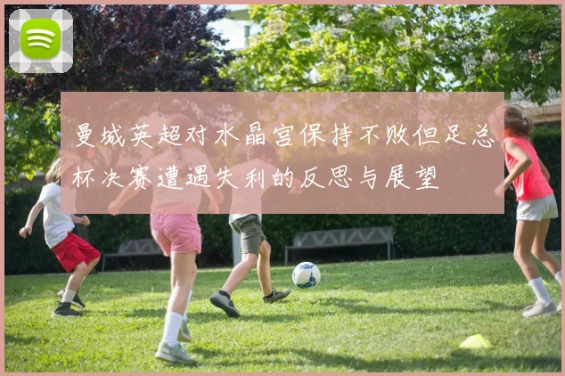 曼城英超对水晶宫保持不败但足总杯决赛遭遇失利的反思与展望